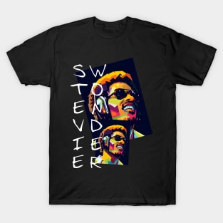 Stevie wonder wpap T-Shirt